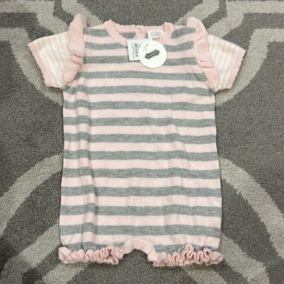 NWT Mudpie sweater romper—6-9 months - Picture 1 of 3